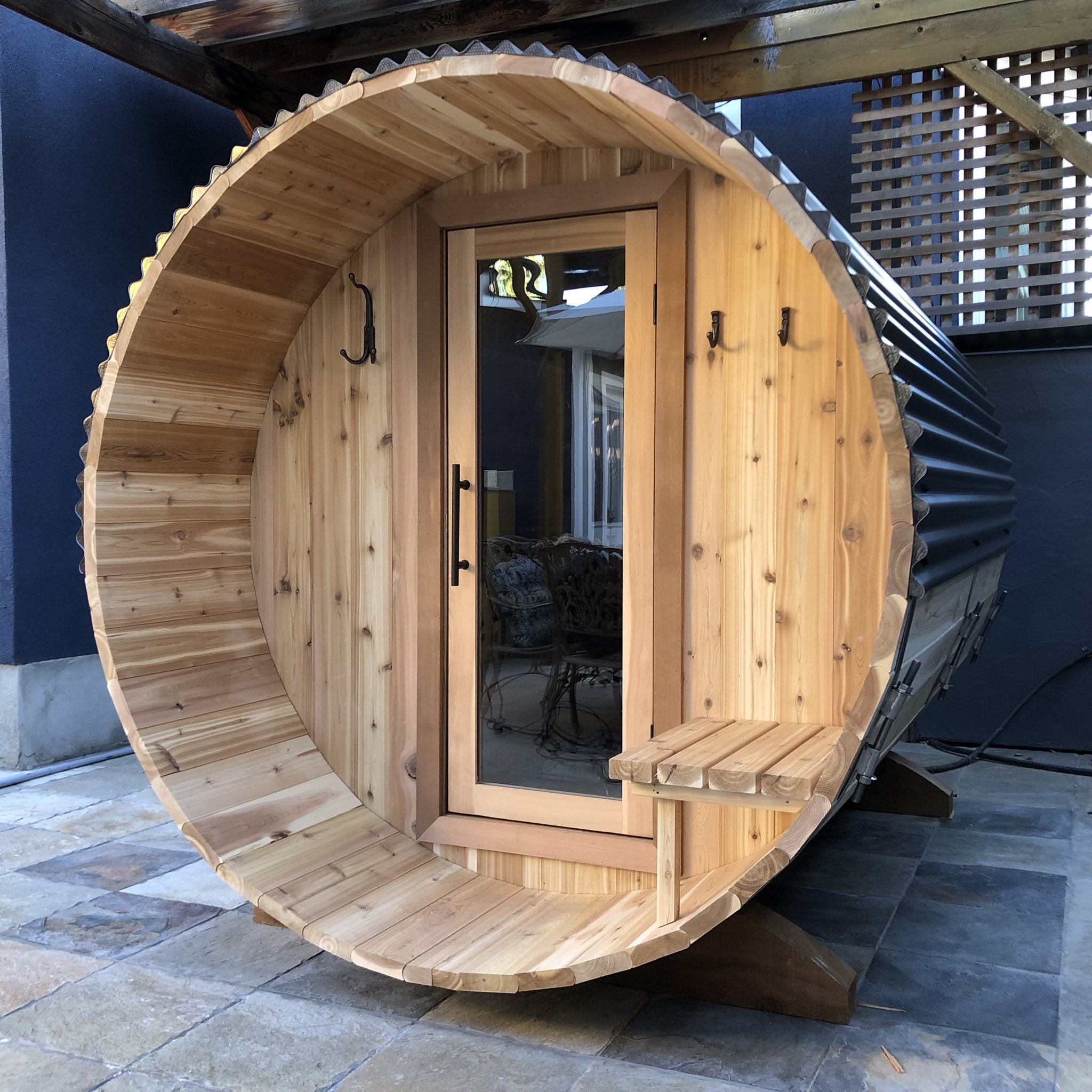 Six Foot Sauna with Porch