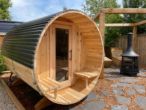 Eight Foot Sauna with Porch